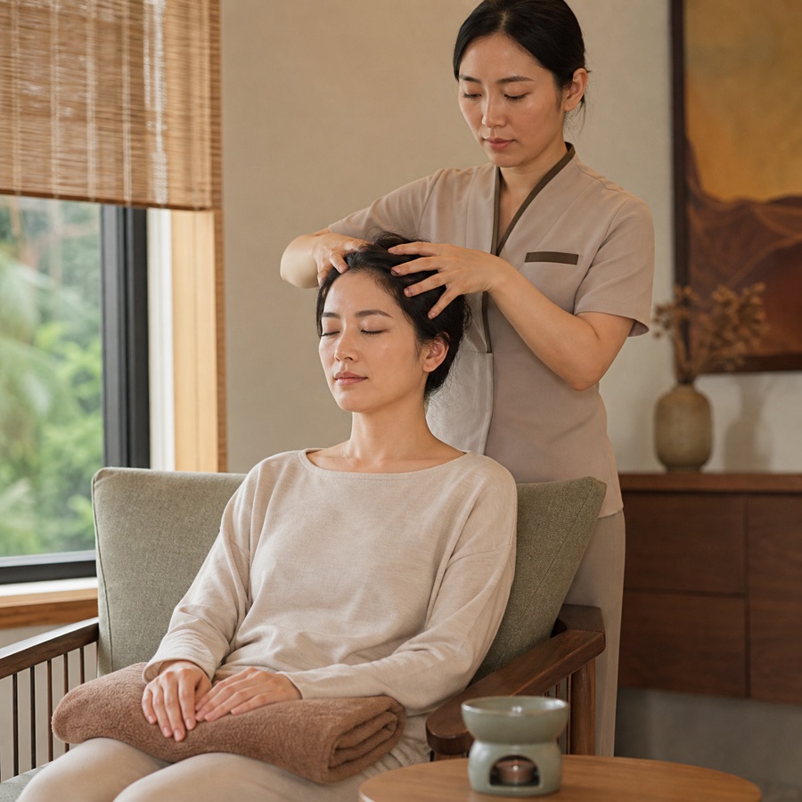 Head & Hand Aromatherapy service image